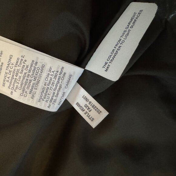 Madewell Washed Leather Motorcycle Jacket Dark Forest L - Picture 11 of 14